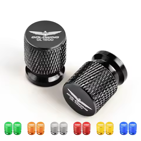 2PCS For HONDA Goldwing 1800 GL1800 GOLDWING1800 2001-2024 Wheel Tire Valve Cover Cap Plug CNC Acces