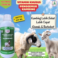 Vitamin Penggemuk Kambing Suplemen Ternak Kambing Pakan Penggemuk Kambing Bibit Pakan Kambing