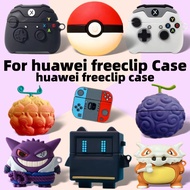 for Huawei freeclip case Shockproof Headphone Case Cover Huawei freeclip case Shockproof Silicone Co
