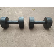 bag Solid Cast Iron Dumbbells 12kg