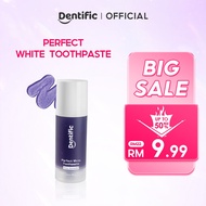 Dentific Perfect White Toothpaste 65g Purple Color Corrector Toothpaste - Deep Cleansing to Helps Br