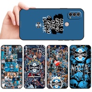 Moto E7 Plus E7i POWER E13 E20 E22 E40 G9 Play Gremio Foot-Ball Porto Alegrense Soft black TPU phone