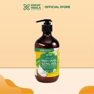 Bộ Dầu Gội Dầu Xả Thảo Dược Cỏ Cây Hoa Lá Gừng Dừa Sạch Gàu Ngứa Giảm Rụng Tóc 440g