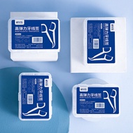 Floss Flos Adult Dental Floss Toothpick Box Clean Interdental Ultra-Fine Dental Floss Stick Floss Fl