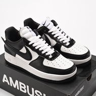 Casual Sneakers Ambush x  Air Force 1 '07 Low Classic Black White Low-Top Casual Sneakers 4NFB