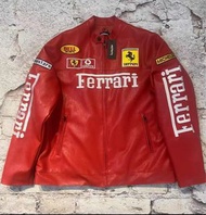 Ferrari Racing Leather Jacket 法拉利外套