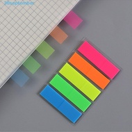 SEPTEMBER Fluorescent Memo Pad 100 Sheets Memo Sticker Paper Fluorescent Paper Bookmark Marker Stick
