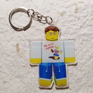 GANTUNGAN SHEDLETSKY Forsaken keychain Shedletsky Forsaken keychain/