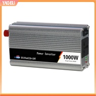 yakhsu|  1000W Solar DC 12V/24V to AC 110V/220V Modified Sine Wave Car Inverter Converter