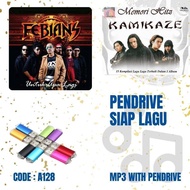 Pendrive Lagu MP3 KOLEKSI LAGU KUMPULAN KAMIKAZE / FEBIAN (LAGU SLOW ROCK/JIWANG/ROCK GALAU) (USB Fl