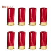 8PCS 12 Gauge Shot Glasses Tequila Shot Glass Suitable for Bar Home