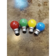 COLOR B22 Incandescent Bulb 15 Watt