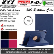 PsDs Samsung Galaxy Tab A 8.0 with S-Pen 8.0-inch 2019 360 Degree Rotation Protection Case P200 P205
