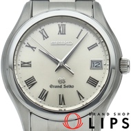 精工 Grand Seiko 男士石英錶，全球限量 300 枚，Grand Seiko日期石英男士腕錶 SBGX031/9F62-0A50，帶錶盒、保固卡，不銹鋼材質，銀色，拋光處理，成色極佳 [二手