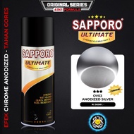 Terbaru SAPPORO ULTIMATE OV03 ANODIZED SILVER ORIGINAL SERIES 4 IN 1 CAT SEMPROT 400 ML CAT MOTOR AE