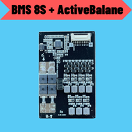 BMS 4S 6S 8S LiFePo4 3.2V มี Active Balance วงจรป้องกันแบตเตอรี่ลิเธียมฟอตเฟต เหมาะสำหรับประกอบแบตลำโพงบูลธูท