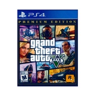 PS4《俠盜獵車手 5 豪華線上版 grand theft auto V PREMIUM ONLINE EDITION》中英文美版