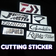 Rapala Chrome Series Fishing Brand Stickers Rapala Lure Rapala