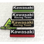 KAWASAKI Embossed Sticker Emblem Racing Teamkawasaki Kawasaki Sticker