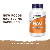 NOW FOODS NAC 600 mg CAPSULES