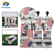 Perfeclan Golf Club Covers - Hybrid, Wood and Covers Golf Golf Sports Accessories