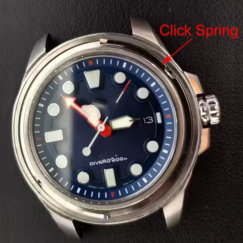 Mod Watch Accessories Steel Watch Bezel Click Spring Ring For seiko SRP777 /773 /775/ 779 SNE435 Ser