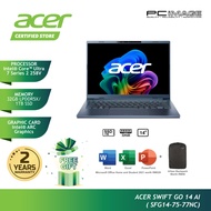 ACER SWIFT GO 14 AI SFG14-75-77NC (CU7 258V/32GB D5(OB)/ 1TB G4/ARC/14" WUXGA OLED /W11H/HOME24/2YW)