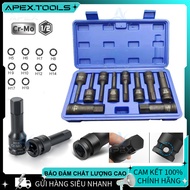 1/2 inch hexagon socket set 8-10 details H5 - H6 - H7 - H8 - H10 - H12 - H14 - H16 - H17 - H19 - Dur