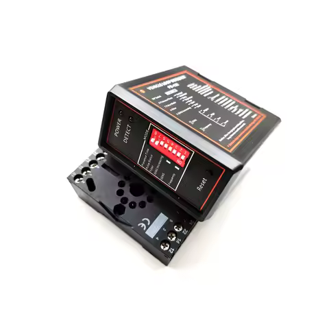 PD132 Multi Voltage Vehicle Loop Detector 12V-220v AC/DC Gate Sensor Safety Device Single Channel