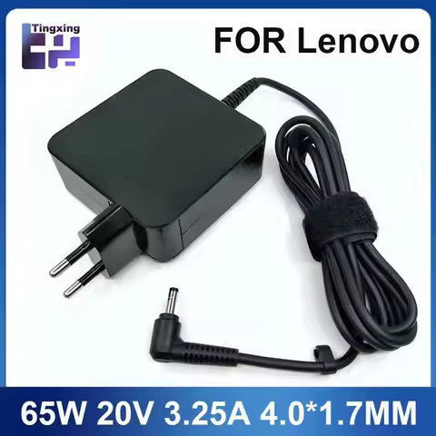 20V 3.25A 65W 4.0*1.7mm AC Laptop Charger For Lenovo IdeaPad 330s 320 100-15 B50-10 YOGA 710 510-14I