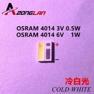 200PCS 4020 4014 LED Backlight Middle Power LED 0.5W 3V 4014 6V 1W Cool white LCD Backlight for TV T