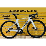 READY STOCK TWITTER THUNDER CARBON FIBER ROAD BIKE STEALTH PRO R10