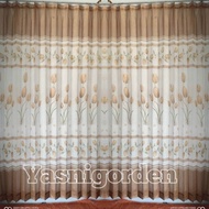 gorden vitrase import blackout original tirai gulung tingkap gulung vitrase plisket gorden jendela g