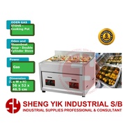 SYI ODEN GAS STOVE - Cooking Pot for Oden and Steamboat Soup - Double Cylinder Stove Machine