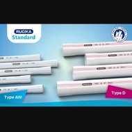 PVC PIPE 1 1/2" 1 1/4" RUCIKA D WATER PIPE 1 1/4" 1.5" RETAIL 50 CM / LEDENG PIPE PAM SINK PIPE