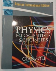 Physics for Scientists and Engineers by Giancoli 4e 普物課本 #25開學季