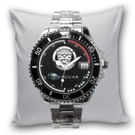 Jam Tangan Pria JAGUAR SPORT Tanggal Stainless Steel Perak Silver Cowok Dewasa Custom Keren Terbaru