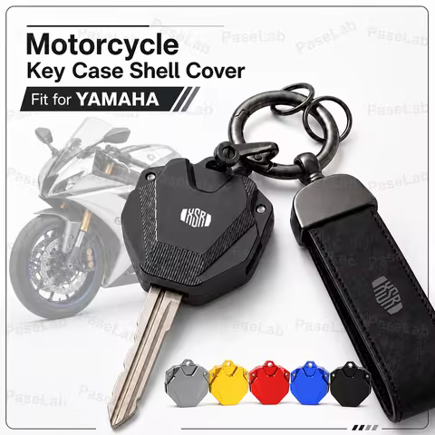 For Yamaha FJR1300 FJR 1300 XSR700 XSR900 XT660 TMAX Motorcycle CNC Aluminum Key Cover Cap Creative 