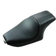 Motorcycle Black Leather Two Up Driver Front Rear Passenger Seat For Harley Sportster XL 883 1200 48