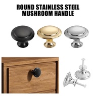 Stainless Steel Handle Cabinet Drawer Black Round Metal Small Door Window Single Hole