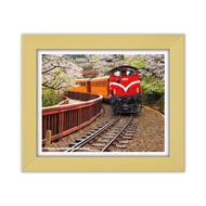 Showpiece Pintoo Frame 500 pcs - Oak Puzzle Jigsaw Puzzle