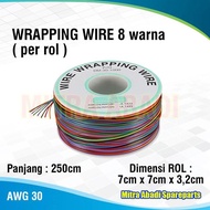 ORIGINAL Wrapping Wire 8 Colors Thin Cable/ 8 Colors per roll
