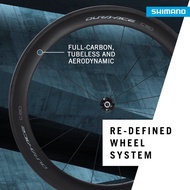 SHIMANO Dura Ace Disc Wheelset WH-R9270 C50 Carbon Tubeless Thru Axle With Wheel Bag
