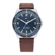 TOMMY HILFIGER TH1791905 นาฬิกาข้อมือผู้ชาย สายหนัง สีน้ำตาล