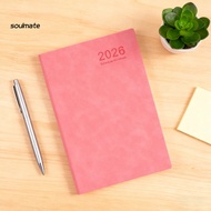 soulmate|  Task Prioritization Notebook Daily Plan Notebook 2026 Daily Planner A5 Hardcover with Col