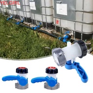 WGLAWL Male Export Butterfly Valve Switch, 1000L Container 75mm Liters 62mm To IBC Tank Tap Pipe Con