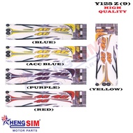 Y125 ZR (9) STICKER BODY STRIPE YAMAHA 125 125ZR 46 THE DOCTOR