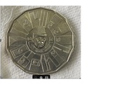 Tun Abdul Razak Coin RM1 $1 RMK3 1976-1980 Tun Abdul Razak Rancangan Malaysia Ketiga Commemorative C