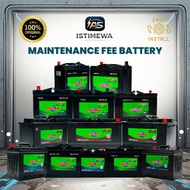OSIMA Car Battery Bateri Kereta | NS40 NS60 NS70 DIN55 DIN66 DIN100 S95 Q85 M42 75D23L NX120 LN2 LN3