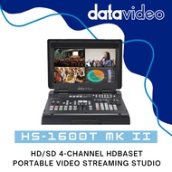 DATAVIDEO HS-1600T MARK II 4-Channel HD/SD HDBaseT Portable Video Streaming Studio Mobile Cast